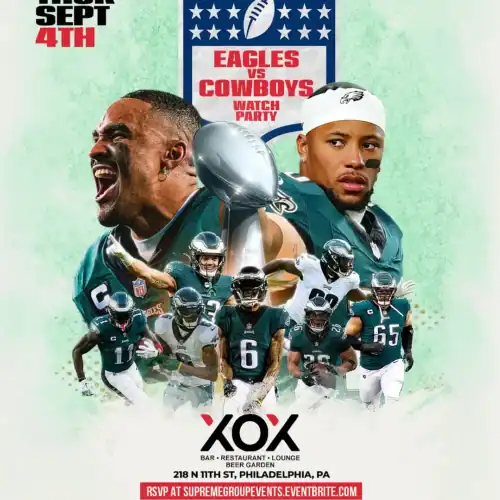 Eagles vs Cowboys (PSD Template)