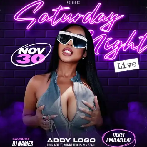 Saturday Night Live 2 (PSD Template)