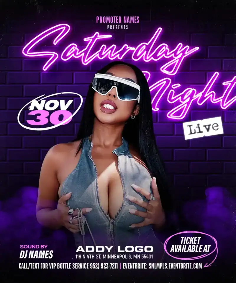 Saturday Night Live 2 (PSD Template)