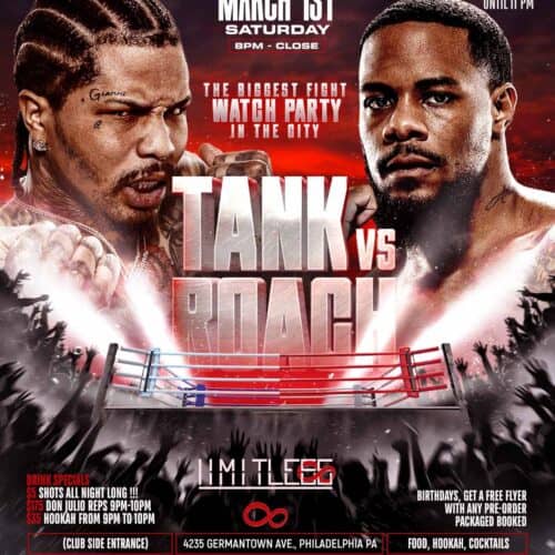 Tank vs Roach Watch Party (PSD Template)